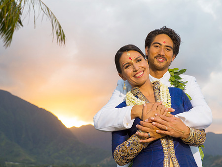 Tulsi Gabbard and her husband Abraham Williams got married in 2015 in a Hindu ceremony.